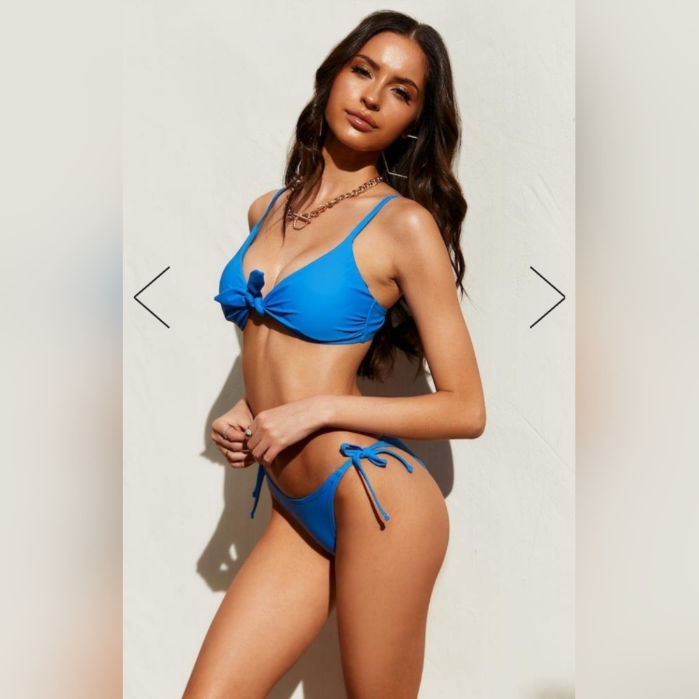 HELLO MOLLY BUENA VISTA DREAM BIKINI BOTTOM BLUE  - Picture 9 of 11